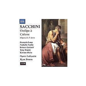 MediaTronixs Antonio Sacchini : Oedipe a Colone (Brown, Opera Lafayette Orchestra/chorus) CD