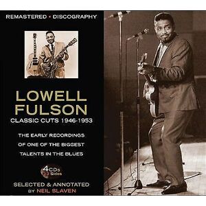 MediaTronixs Lowell Fulson : Classic Cuts 1946 - 1953 CD Box Set 4 discs (2017)