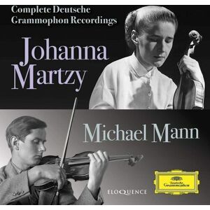 MediaTronixs Johanna Martzy : Johanna Martzy/Michael Mann: Complete Deutsche Grammophon…