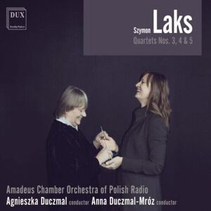 MediaTronixs Szymon Laks : Szymon Laks: Quartets Nos. 3, 4 & 5 CD (2022)