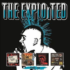 MediaTronixs The Exploited : 1980-83 CD Box Set 4 discs (2015)