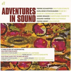 MediaTronixs Karlheinz Stockhausen : Adventures in Sound CD Box Set 3 discs (2018)