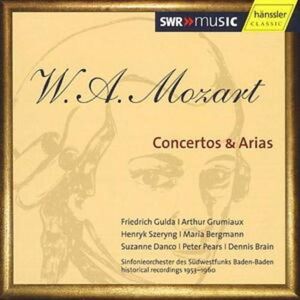 MediaTronixs Wolfgang Amadeus Mozart : Concertos and Arias (Gulda, Grumiaux, Szeryng,