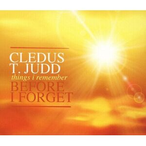 MediaTronixs Cledus T. Judd : Things I Remember Before I Forget CD Box Set 3 discs (2017)