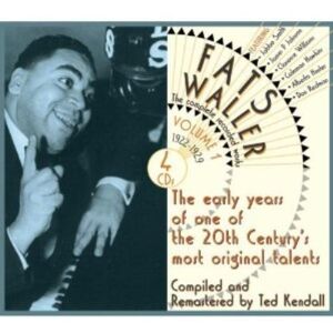 MediaTronixs Fats Waller : Complete Recorded Works Vol. 1, The: 1922 - 1929 CD 4 discs