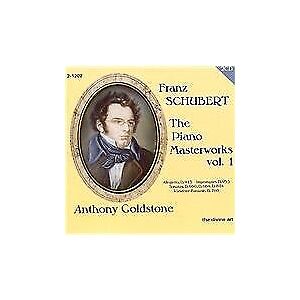 MediaTronixs Anthony Goldstone : Schubert - Piano Masterworks, Vol 1 CD