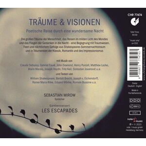 MediaTronixs Sebastian Mirow : Träume & Visionen CD 2 discs (2023)