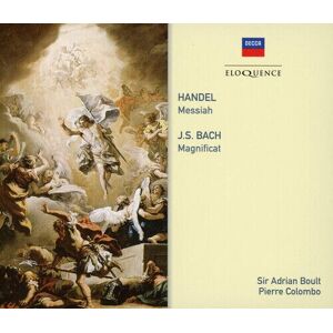 MediaTronixs George Frideric Handel : Handel: Messiah/J.S. Bach: Magnificat CD Box Set 3