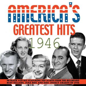 MediaTronixs Various Artists : America’s Greatest Hits: 1946 CD Box Set 4 discs (2020)