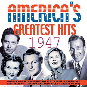 MediaTronixs Various Artists : America’s Greatest Hits CD 4 discs (2021)