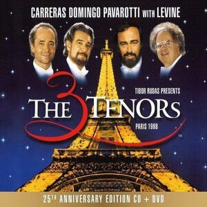 MediaTronixs José Carreras : Tibor Rudas Presents the 3 Tenors Paris 1998 CD 25th