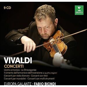 MediaTronixs Antonio Vivaldi : Vivaldi: Concerti CD Box Set 9 discs (2017)