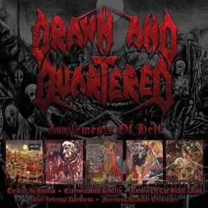MediaTronixs Drawn And Quartered : Implements of Hell CD Box Set 5 discs (2023)
