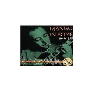 MediaTronixs Django Reinhardt : Django in Rome 1949 - 1950 CD 4 discs (2004)