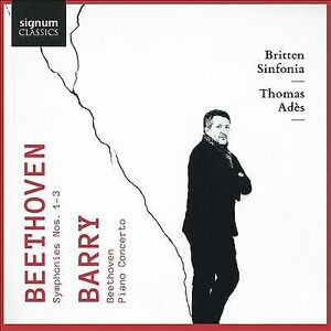 MediaTronixs Ludwig van Beethoven : Beethoven: Symphonies Nos. 1-3/Barry: Beethoven/Piano