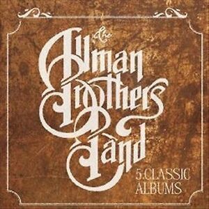 MediaTronixs The Allman Brothers Band : 5 Classic Albums CD Box Set 5 discs (2015)