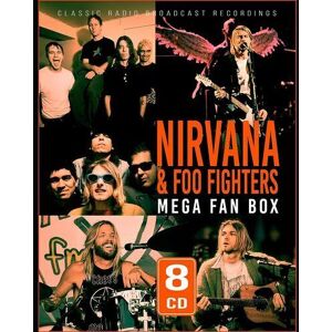 MediaTronixs Nirvana & Foo Fighters : Mega fan box CD Box Set 8 discs (2023)