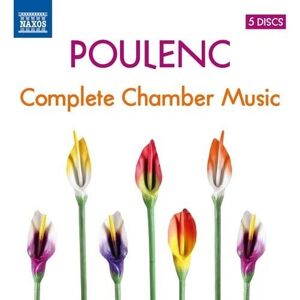 MediaTronixs Francis Poulenc : Poulenc: Complete Chamber Music CD Box Set 5 discs (2022)