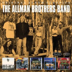 MediaTronixs The Allman Brothers Band : Original Album Classics CD Box Set 5 discs (2015)