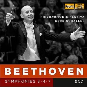 MediaTronixs Philharmonie Festiva : Ludwig van Beethoven: Symphonies 3, 4, 7 CD