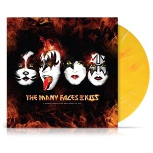 Bengans Kiss - The Many Faces Of Kiss - Limited Coloured Edition (2LP)