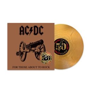 Bengans Ac/Dc - For Those About To Rock (Ltd Gold)