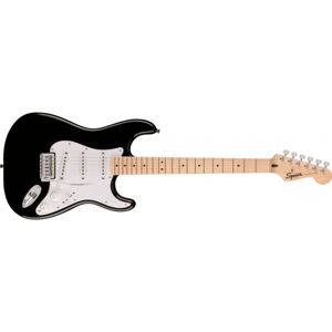 Squier Sonic Stratocaster - 6-strenget elektrisk guitar, Sort