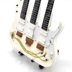 Music Legends Mini guitar: Steve Vai - JEM Triple Neck