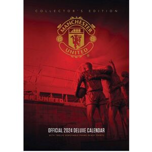 Manchester United FC Deluxe 2024 Wall Calendar