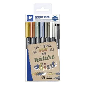 Metallic Penselpenna 7-p Staedtler