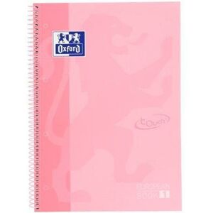 Notebook Oxford European Book Light Pink A4 5 Pieces