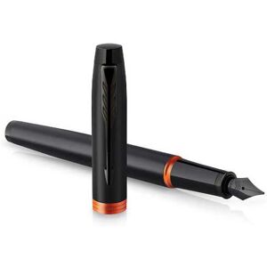 Parker I Gaveæske Im Professionals Vibrant Orange Ring Nib F Pen