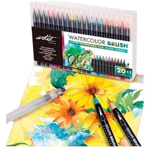 Set of Felt Tip Pens Alex Bog Deluxe Brush Acuarelable 20 Pieces