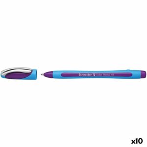 Liquid ink pen Schneider Slider Memo XB Violet (10 Units)