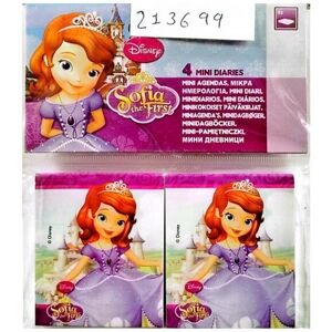 Sofia The First Mini Diary (Pack of 4)