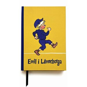 Skrivbok A5 Emil i Lönneberga, Olinjerad, 96 sidor, Astrid Lindgren CO