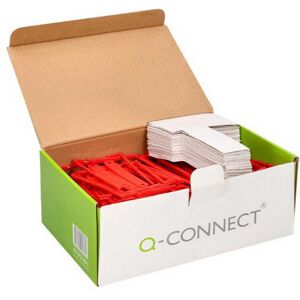 Q-connect Plastfastgørelsesbinder D-kasse Af Clips 100 Enheder