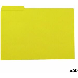 Subfolder Elba Name tab Yellow Din A4 50 Pieces