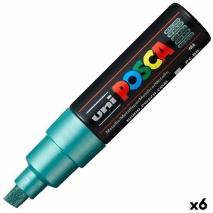 Marker POSCA PC-8K Green metal (6 Units)