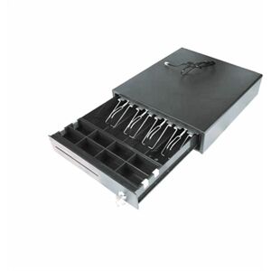 Cash Register Drawer iggual IRON-15 Black