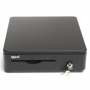 Cash Register Drawer iggual IRON-10R Black