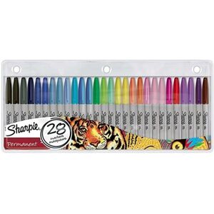 Set of Felt Tip Pens Sharpie 2061129 Permanent Multicolour 28 Pieces