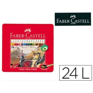 Pencil Faber-Castell 115824 Red 24