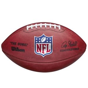 Wilson New NFL Duke Official Game Ball WTF1100IDBRS, Amerikanske fodboldbolde, Unisex, brun, Størrelse: 9