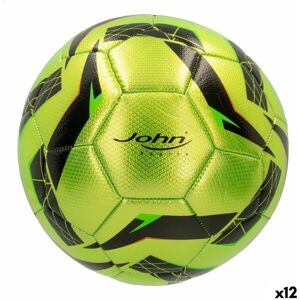 Fodbold John Sports Competition Techno 5 Ø 22 cm Syntetisk Læder (12 enheder)