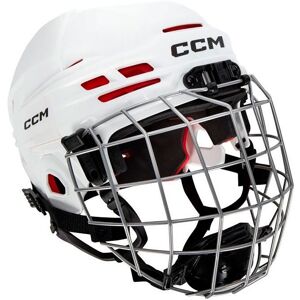 Ccm Ungdoms Ishockeyhjelm Combo Ht70c Tac Hvid