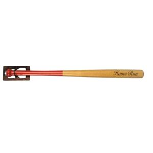 Baseball Bat Wood 30" Naturlig Rød