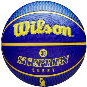 Wilson NBA Player Icon Stephen Curry Outdoor Ball WZ4006101XB7, Basketball, Unisex, blå, Størrelse: 7