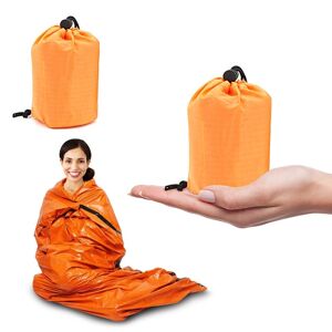 BayOne Rescue tæppe nødtæppe sovepose til nødsituationer 213 × 91 cm