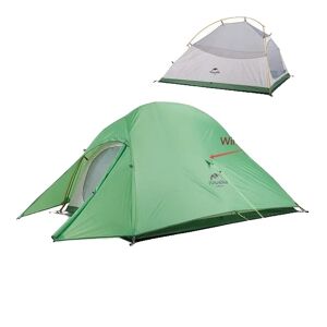 SupplySwap Udendørs Camping Telt, Ultralight Design, Dobbeltlags Konstruktion, UP1 210T-Orange